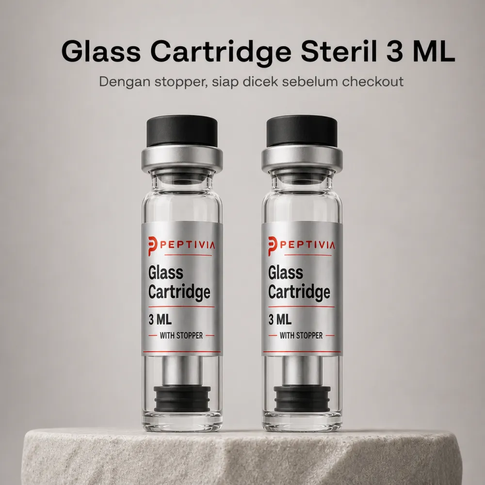 Peptivia Glass Cartridge Steril 3 ml